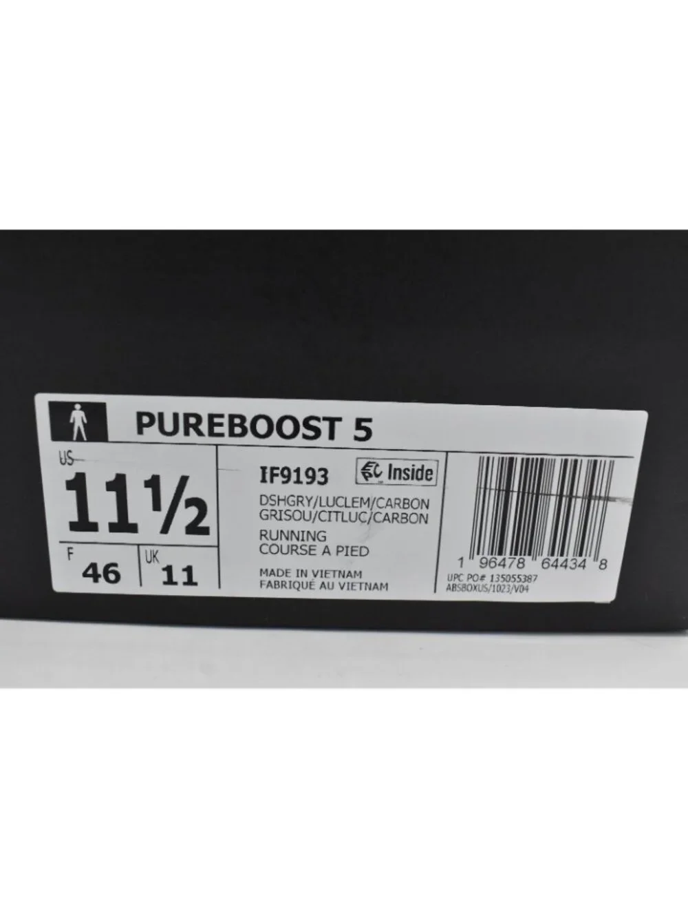 adidas mens size